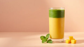 Matcha + Turmeric Sunrise Layered Smoothie