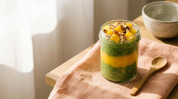 Green & Gold Chia Parfait