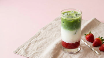 Strawberry Matcha Latte
