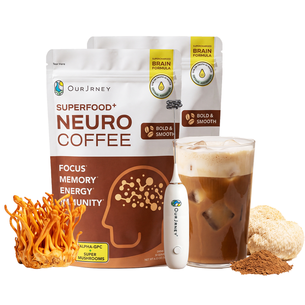 60 servings & bonus frother